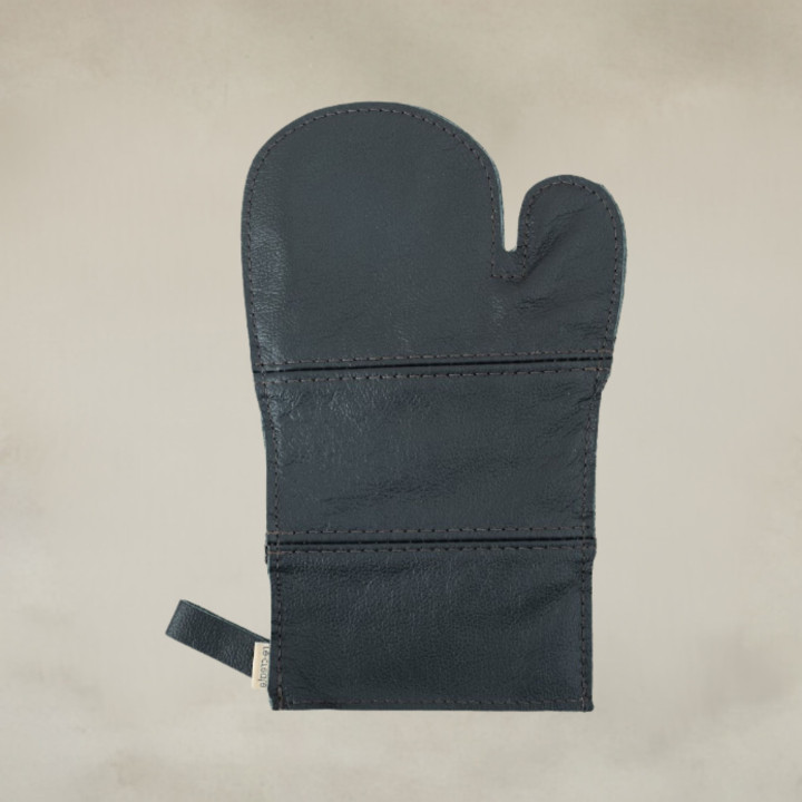Leather Braai Glove - Black - Left-Hand - 1