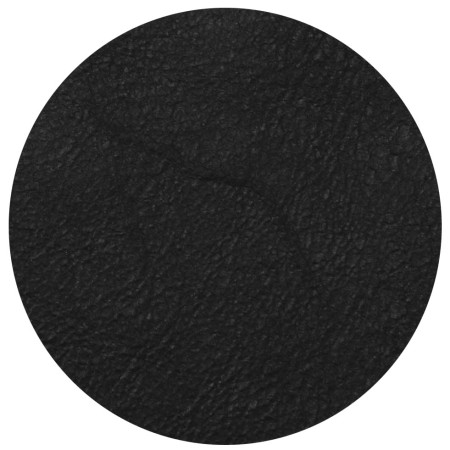 Leather Coaster - Set of 4 - Black