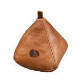 Leather Triangular Door Stopper - Black 4