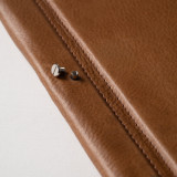 Leather Menu Cover - Butterscotch - A4 2