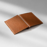 Leather Menu Cover - Ginger - A5 1