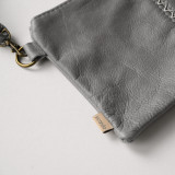 Essence Leather Clutch Crossbody Bag - Pepper 4