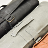 Leather Knife Roll Bag (Utility Roll) - Butterscotch - 6