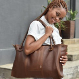 Rowan Leather Leisure/Nappy Bag - Butterscotch - 6
