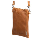 Scout Leather Cellphone Pouch - Ginger - 4