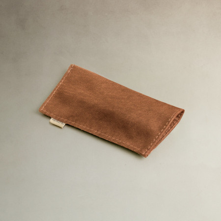 Leather Sunglass Pouch - Butterscotch