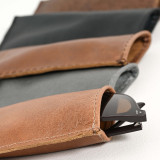 Leather Sunglass Pouch - Butterscotch - 2