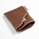 Leather Credit Card Holder - Butterscotch - 4