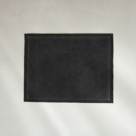 Leather Mouse Pad - Black