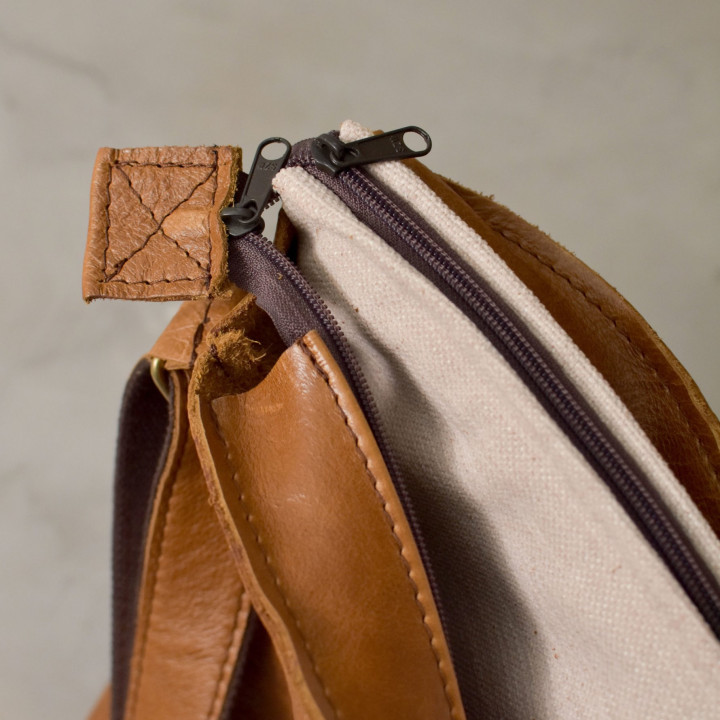 Sterling Leather Laptop Bag - Mystique Black - 2