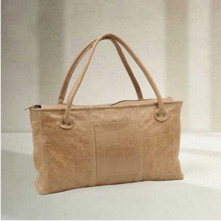 Rowan Leather Leisure/Nappy Bag - Desert