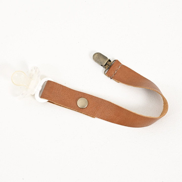 Leather Dummy Clip - Pepper - 4