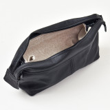Unisex Leather Toiletry Bag - Butterscotch - 2