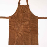 Full Leather Apron - Caramel - 1