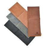 Leather Pouch Cutlery Holder - Butterscotch - 3