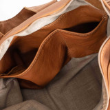 Voyager Leather Duffel Bag - Butterscotch - 2