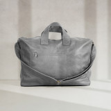 Voyager Leather Duffel Bag - Pepper - 1