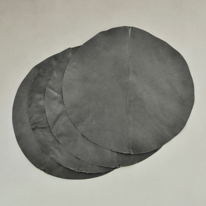Leather Placemats (Set of 4) - Pepper - 1
