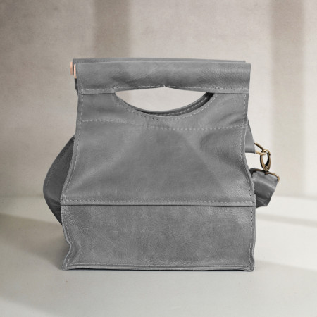 Nosh Leather Lunch Bag - Pepper
