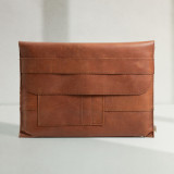 Leather Laptop Sleeve - Tobacco - 13/14 inch - 1