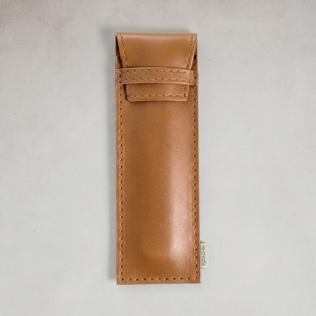 Leather Pen Holder - Caramel
