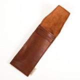 Leather Pen Holder - Brown - 2
