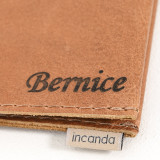 Leather Notebook Cover- A4/A5 - Ginger - A4 - 2