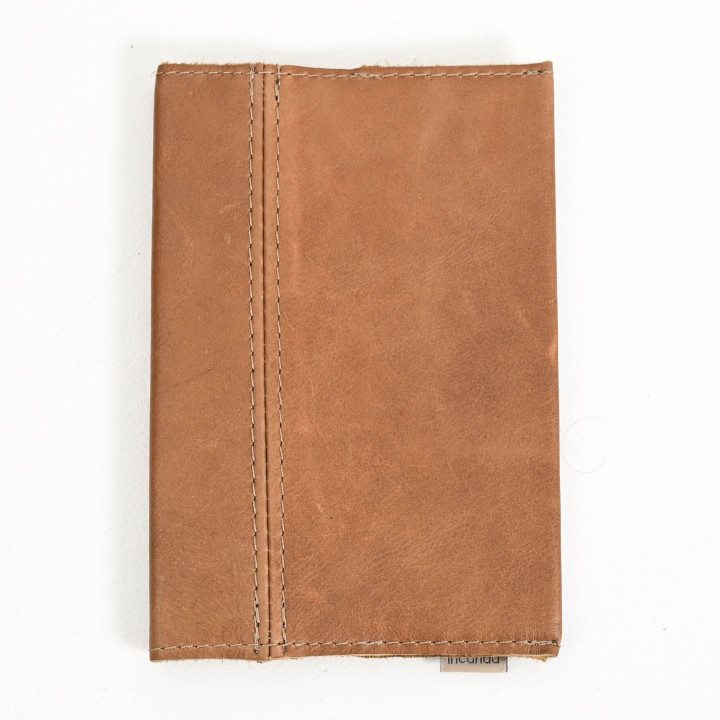 Leather Notebook Cover- A4/A5 - Ginger - A5 - 1