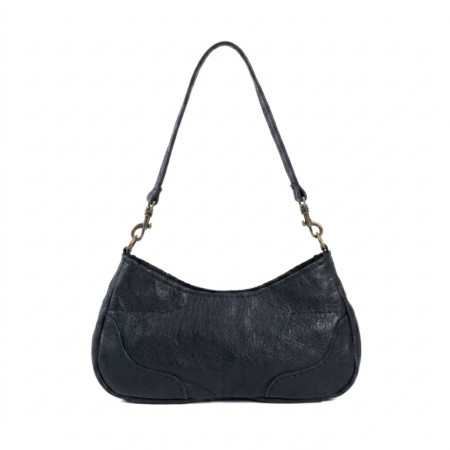 Chelsea Leather Sling Bag - Black - 1