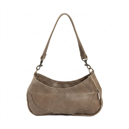 Chelsea Leather Sling Bag - Taupe