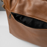 Cedar Leather Laptop Bag - Pepper - 4