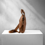 Cedar Leather Laptop Bag - Pepper - 6