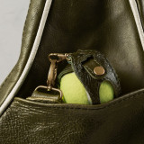 Leather Padel Ball Sling Holder - Butterscotch - 4