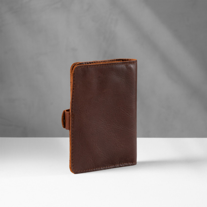 Leather Cable & Tech Organiser (Electronic Travel Pouch) - Tobacco - 6